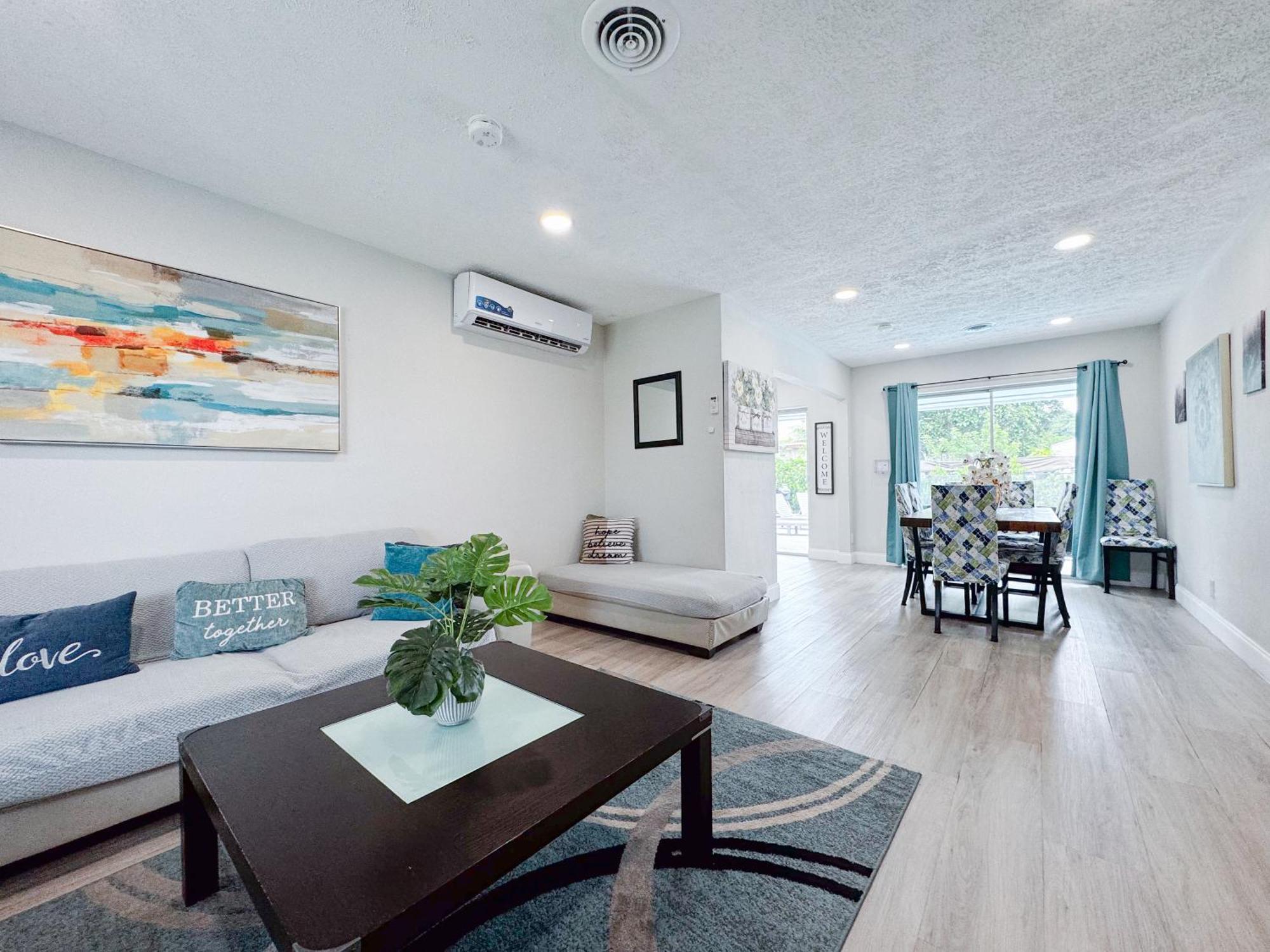 Tropical Villa Pool Courtyard & Garden View Fort Lauderdale Luaran gambar